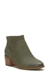 Lucky Brand Women's Claral Block-heel Ankle Booties In Laurel Leather