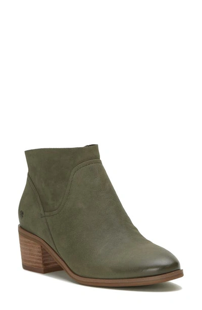 Lucky Brand Women's Claral Block-heel Ankle Booties In Laurel Sparta
