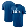 Nike Royal Indianapolis Colts Local Essential T-shirt In Blue