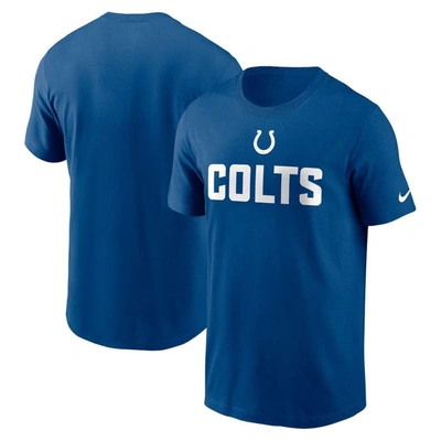 Nike Royal Indianapolis Colts Local Essential T-shirt In Royal