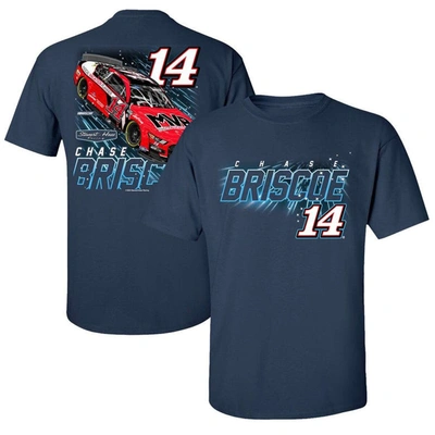 Stewart-haas Racing Team Collection Navy Chase Briscoe Mpv Car T-shirt