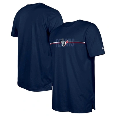 New Era Navy Houston Texans 2023 Nfl Training Camp T-shirt