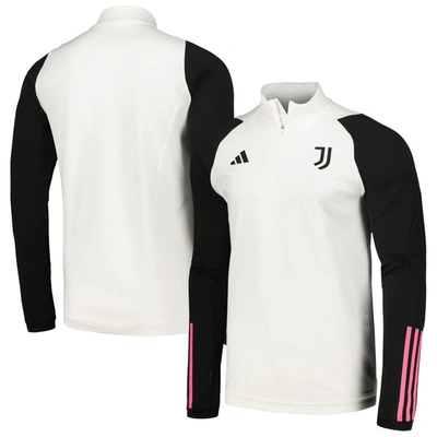 Adidas Originals Adidas White Juventus 2023/24 Training Quarter-zip Top