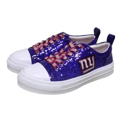 Cuce Royal New York Giants Team Sequin Trainers