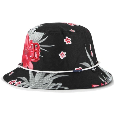 47 ' Black Boston Red Sox Dark Tropic Bucket Hat