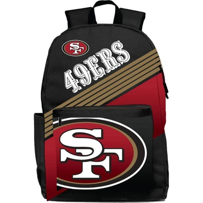 Mojo Kids' San Francisco 49ers Ultimate Fan Backpack In Black