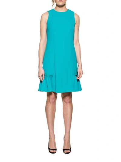 Michael Kors Turquoise Dress In Blue