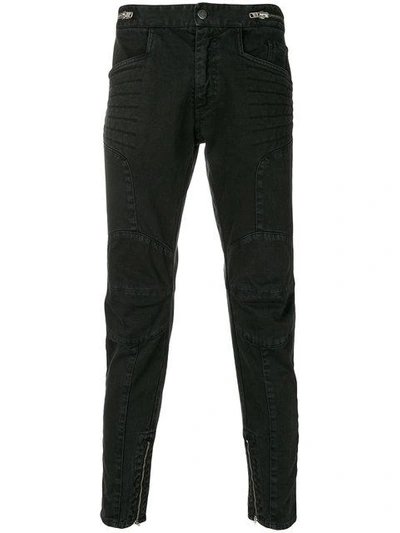 Paura Slim-fit Biker Jeans