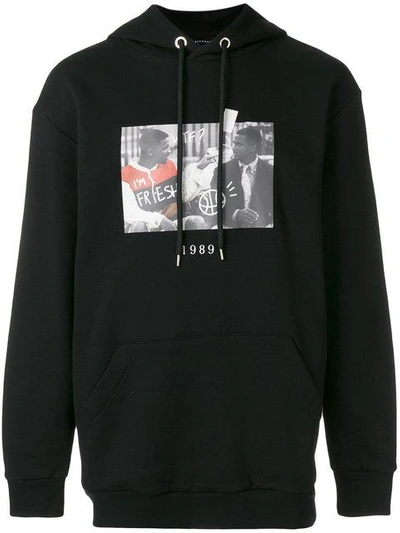 Throw Back Throwback. 1989 Fresh Prince Hoody - Black In Nero Rosso