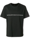 Throw Back Throwback. Memories Slogan T-shirt - Black