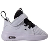 Nike Jordan Girls' Toddler Air Jordan First Class Basketball Shoes, White - Size 9.0