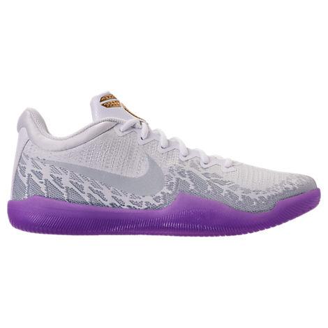 kobe white and purple shoes