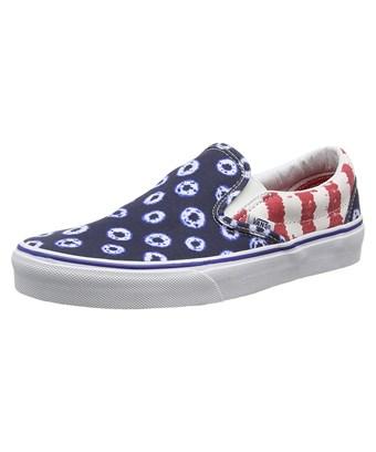 low top colorful vans