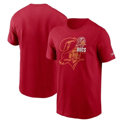 Nike Red Tampa Bay Buccaneers Logo Essential T-shirt