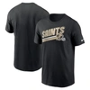 Nike Black New Orleans Saints Essential Blitz Lockup T-shirt