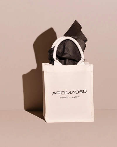 Aroma360 Luxury Canvas Tote In Black