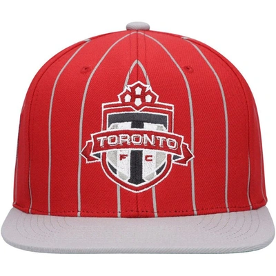 Mitchell & Ness Red Toronto Fc Team Pin Snapback Hat