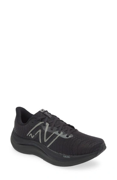 New Balance Fuelcell Propel V4 Running Shoe In Black/grey