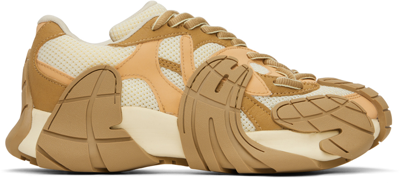 Camperlab Lace-up Chunky Sneakers In Beige