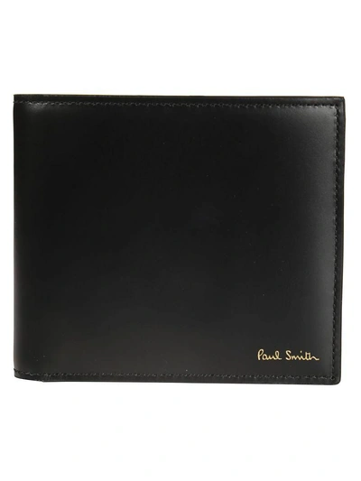 Paul Smith Logo Wallet In Black