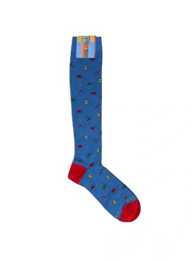 Gallo Socks Socks Women  In Gnawed Blue
