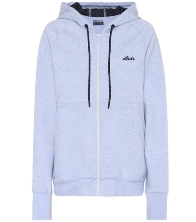 Lndr Synergy Cotton-blend Hoodie In Blue