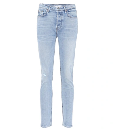 Grlfrnd Karolina High-rise Skinny Jeans In Blue