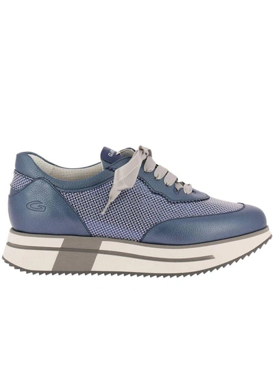 Alberto Guardiani Sneakers Shoes Women Guardiani In Blue