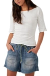 Free People Sweet And Salty Tee In White