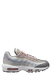 Nike Air Max 95 Essential Sneaker In Vast Grey/red Stardust-white