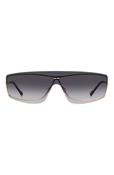 Isabel Marant Im0132s Metal & Acetate Shield Sunglasses In Black