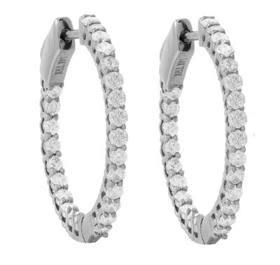 Diana M. 1.00 Carat Diamond Earrings In White
