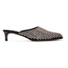 3.1 Phillip Lim Agatha Crystal-embellished Suede Mules In Ba001 Black