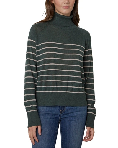 Velvet By Graham Spencer Zoe Sweater In Green ModeSens