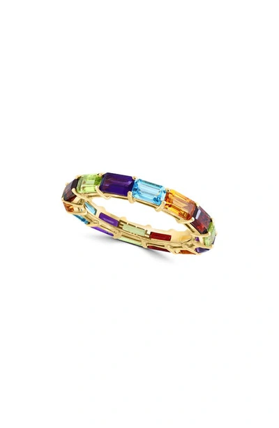 Effy 14k Yellow Gold Semiprecious Stone Eternity Ring