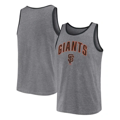 Fanatics Branded  Heather Gray San Francisco Giants Primary Tank Top