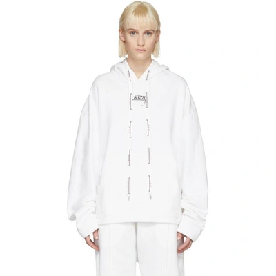 A-cold-wall* Ssense Exclusive White Logo Hoodie