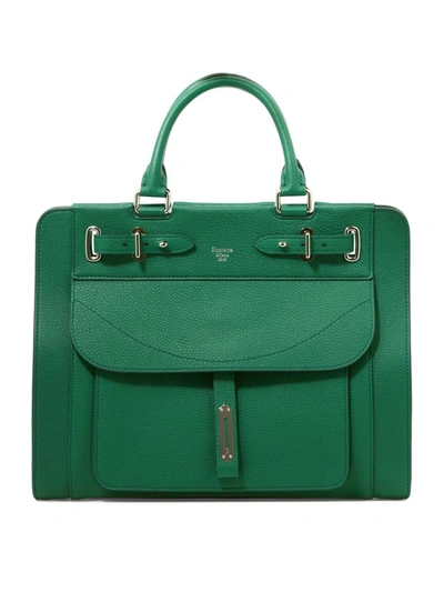 Fontana Milano 1915 "a Piccola" Handbag In Green