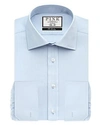 Thomas Pink Timothy Herringbone Dress Shirt - Bloomingdale's Regular Fit In Pale Blue