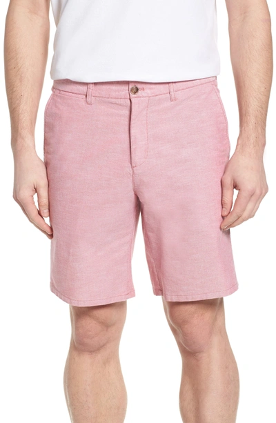 Johnnie-o Merritt Regular Fit Shorts In Malibu Red