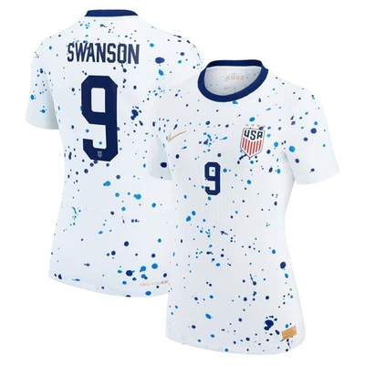 Nike Mallory Swanson White Uswnt 2023 Home Authentic Jersey