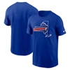 Nike Royal Buffalo Bills Local Essential T-shirt In Blue