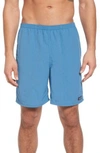 Patagonia Baggies 7-inch Swim Trunks In Hexy Fish Radar Blue