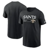 Nike Black New Orleans Saints Division Essential T-shirt