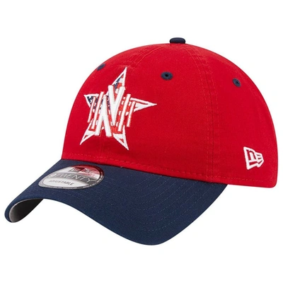 New Era Red Nashville Sc Americana 9twenty Adjustable Hat