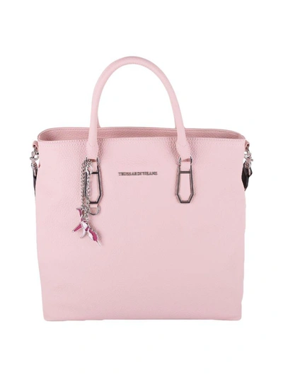 Trussardi Carrie Tote Bag In Pink