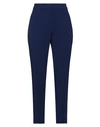 Sartoria 74 Woman Pants Navy Blue Size 8 Acrylic, Viscose