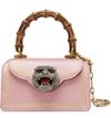 Gucci Thiara Small Bamboo Top-handle Bag, Rose In Carm Rose Oro Mult