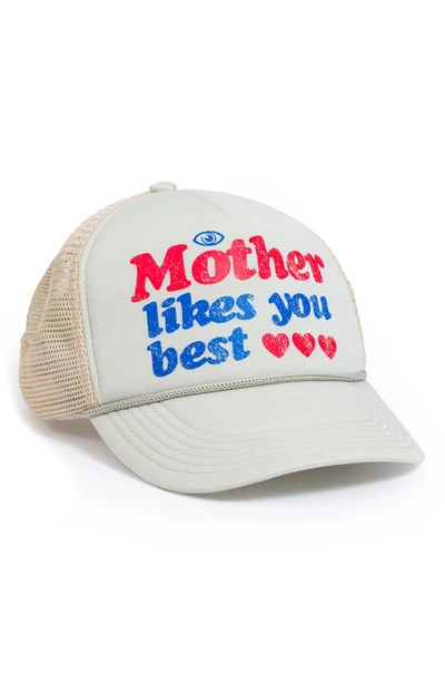 Mother The 10-4 Trucker Hat In Grey