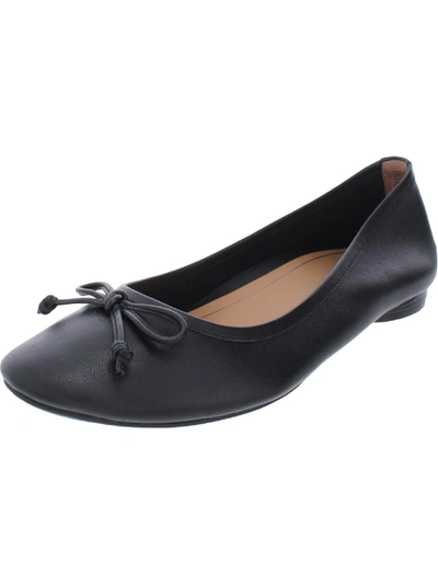 Vionic Callisto Womens Padded Insole Ballet Flats In Black